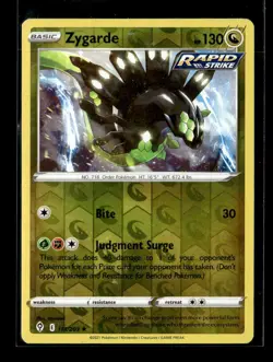 Pokemon Zygarde 118/203 Evolving Skies Reverse Holo Rare 4 Card Lot - Image 1