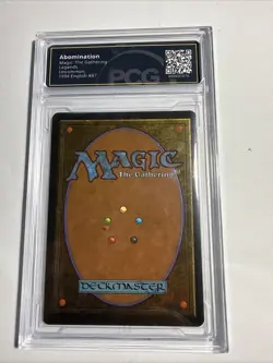 1994 Magic The Gathering MTG Legends Abomination Graded PCG 9.5 Gem mint - Image 2
