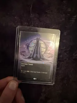 Ancient Tomb (0136) Borderless Edge of Eternities:Stellar Sights galaxy foil nm - Image 1