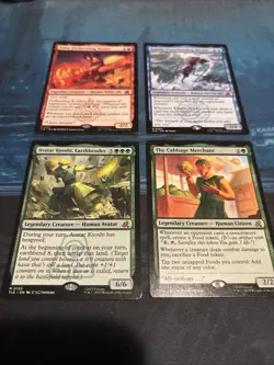 Mtg Avatar Lot Kyoshi Earthbender Katara Waterbender Cabbage Merchant Zuko Fire - Image 1