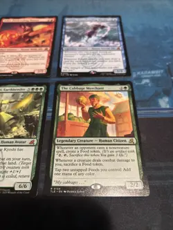 Mtg Avatar Lot Kyoshi Earthbender Katara Waterbender Cabbage Merchant Zuko Fire - Image 3