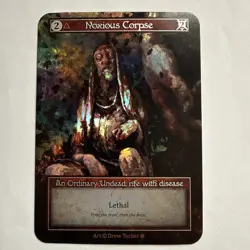 Sorcery: Contested Realm Gothic Noxious Corpse Ordinary Foil NM - Image 1