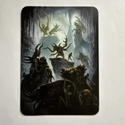 Undesirables FOIL Ordinary Sorcery Contested Realm Gothic NM - Image 2