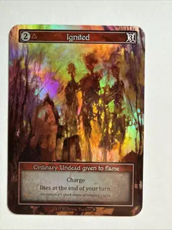 Sorcery contested realm gothic Ignited foil NM - Image 1