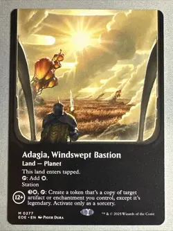 MTG / Adagia, Windswept Bastion / EOE / #277 Regular (Borderless) / Mythic / NM - Image 1