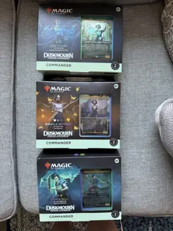 Magic: The Gathering Duskmourn Commander Deck Lot of 3 - Image 1