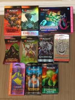 Magic The Gathering 10X Collector Boosters Pack Old Hard to Find Seal NEW MINT! - Image 1