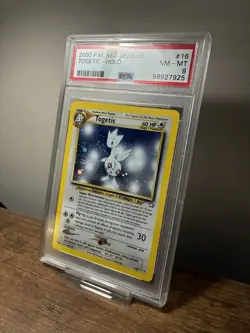 Pokemon 2000 Neo Genesis Togetic Holo PSA 8 16/111 Holo Rare Unlimited - Image 1