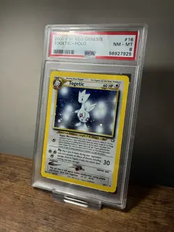 Pokemon 2000 Neo Genesis Togetic Holo PSA 8 16/111 Holo Rare Unlimited - Image 2