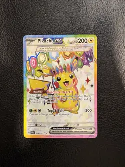 Pokemon TCG Pikachu ex 219/191! NM Condition! See Description! - Image 1