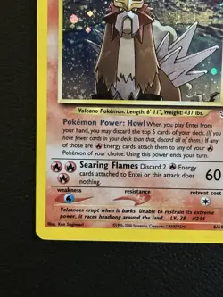 Entei 6/64 Holo Neo Revelation Pokemon - Image 5