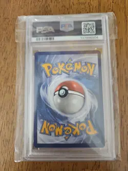Pokemon Eevee 2023 SVP en Obsidian Flames Three Pack Blisters #043 PSA 9 - Image 2