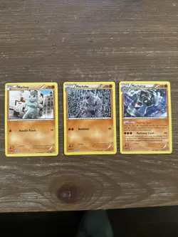 Pokemon TCG Machop Machoke Machamp 2014 XY Base Set - Image 1