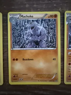 Pokemon TCG Machop Machoke Machamp 2014 XY Base Set - Image 3