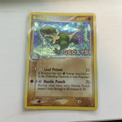 Pokemon TCG Breloom 3/107 EX Deoxys Holo Rare 80 HP Hustle Punch - Image 1