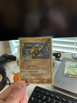 Pokemon TCG Breloom 3/107 EX Deoxys Holo Rare 80 HP Hustle Punch - Image 2