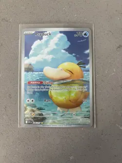 Pokemon Psyduck Illustration Rare 226/217: Ascended Heroes Pack Fresh NM ENGLISH - Image 1