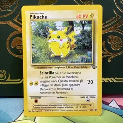 Pikachu 1999-2000 Jungle 60/64 Pokemon NM Italian - Image 1