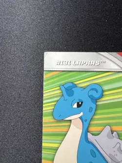 2000 Topps Pokemon TV Animation Series 3 Heroes & Villains Lapras #HV13 - Image 2