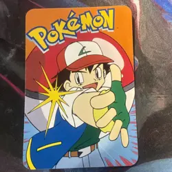 Pokemon 151 Vintage Pocket Monsters HOLO Prism Sticker 2000 Nintendo Growlithe - Image 2