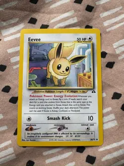 Pokemon TCG Eevee 38/75 Neo Discovery WOTC - Image 1