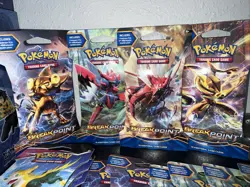 ✅✅ Pokemon TCG X10 XY Breakpoint X4 Fusion Strike Sleeved Booster Pack ✅✅ - Image 2