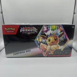 Prismatic Evolutions Surprise Box! New, Sealed Pokemon TCG Eevee Box! - Image 1