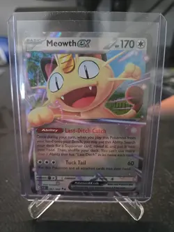 Pokemon TCG - Meowth Ex 062/088 Holo - Perfect Order NM - Image 1