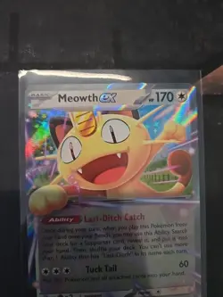 Pokemon TCG - Meowth Ex 062/088 Holo - Perfect Order NM - Image 5