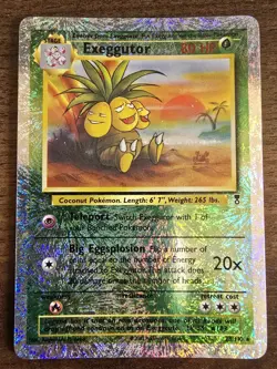 Pokemon Exeggutor 23/110 Reverse Holo Foil Legendary Collection 2002 Near Mint - Image 1