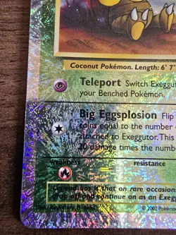 Pokemon Exeggutor 23/110 Reverse Holo Foil Legendary Collection 2002 Near Mint - Image 4