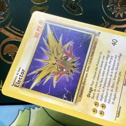 Pokemon TCG French Zapdos 30/62 Fossil Set MP - Image 3