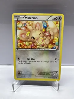 Pokemon TCG Minccino RC18/RC25 Legendary Treasures: Radiant Collection Common - Image 1