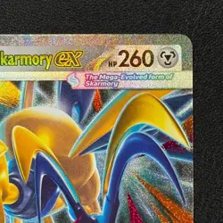 Mega Skarmory ex 055/088 Double Rare Holo Perfect Order Pokemon TCG Card - NM/M - Image 4