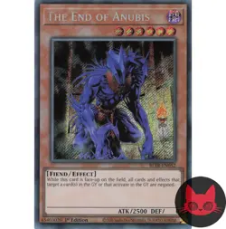 Yugioh The End of Anubis BLTR-EN052 Secret Rare 1st Edition NM - Image 1