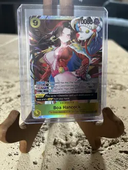 Boa Hancock OP14-112 SR The Azure Sea’s Seven Foil One Piece TCG English - Image 1