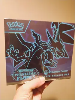 Pokemon TCG Phantasmal Flames Pokemon Center ETB Factory Sealed - Image 1