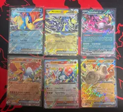 Pokemon TCG: 6 x Ex Pokemon Card Bundle - Near Mint Modern Ex Cards - Image 1