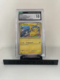 Pikachu Pokemon Black Star Promos World Championship CGC 10 - Image 1