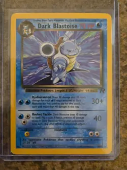 Pokemon Team Rocket Squirtle, Dark Wartortle, Dark Blastoise Lot Non-Holo - Image 5