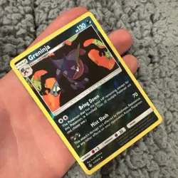 Greninja 117/214 Sm-Unbroken Bonds Reverse Holo Holo Rare Stage 2 Pokemon Card - Image 3