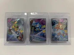 Pokemon TCG First Partner Illustration Collection SINNOH STARTERS BUNDLE - Image 1