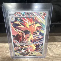 Pokemon Ethan's Typhlosion Sv10 Destined Rivals Illustration Rare Holo 190/182 - Image 1