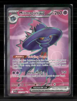 Pokemon 2025 Scarlet & Violet Phantasmal Flames Mismagius EX SR #112/94 - Image 1