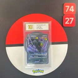 Pokemon TCG S-Chinese Sword & Shield CS4aC 084/132 RR Umbreon V Grade10 - Image 1
