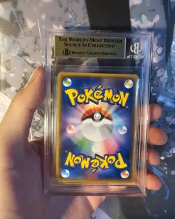 HOLO BLEED ERROR BGS 9.5 Mew Holo R 051/087 20th Anniversary 2016 Pokemon - Image 3