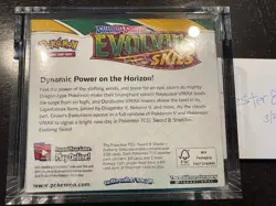 Pokemon TCG Evolving Skies Booster Factory Sealed with Acrylic Case - Image 5