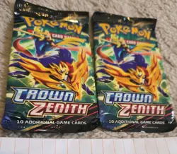 Pokemon Crown Zenith Booster Pack x2 New & Sealed - Image 2