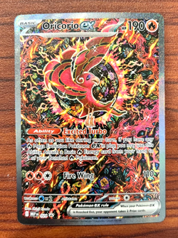 Pokemon TCG Mega Evolution ORICORIO Ex Full Art Holo #24 - Image 1