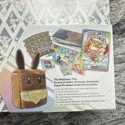 Pokemon TCG Prismatic Evolutions Super-Premium Collection Box Eevee - Image 4